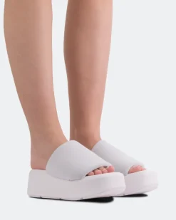 Platform-L'INTERVALLE Harlow White Puff
