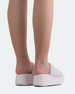 Platform-L'INTERVALLE Harlow White Puff