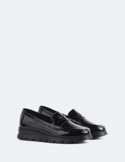 Loafers-L'INTERVALLE Harmani Black Patent