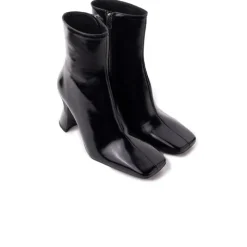 Ankle Boots-L'INTERVALLE Hartwell Black Leather