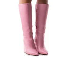 Tall Boots-L'INTERVALLE Heritage Rose Leather