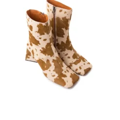 Ankle Boots-L'INTERVALLE Horgen Cow Pony