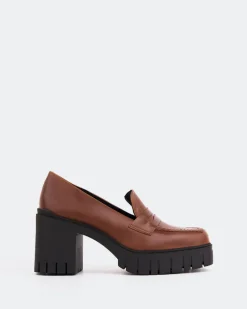 Loafers-L'INTERVALLE Hugo Tan Leather