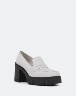 Loafers-L'INTERVALLE Hugo White Leather