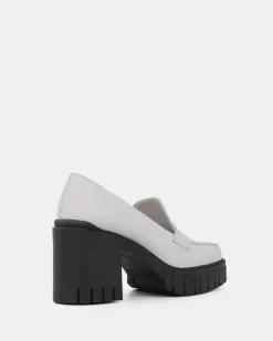 Loafers-L'INTERVALLE Hugo White Leather