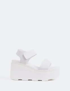 Wedges|Platform-L'INTERVALLE Ideal White Leather