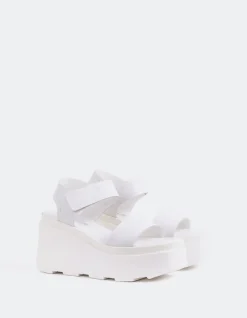 Wedges|Platform-L'INTERVALLE Ideal White Leather