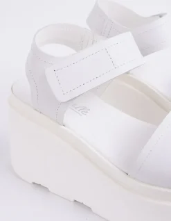 Wedges|Platform-L'INTERVALLE Ideal White Leather