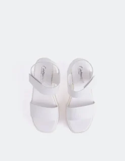 Wedges|Platform-L'INTERVALLE Ideal White Leather