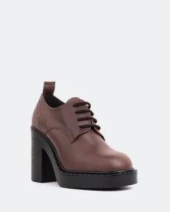 Lace-up-L'INTERVALLE Imagine Brown Leather