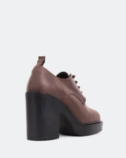Lace-up-L'INTERVALLE Imagine Brown Leather