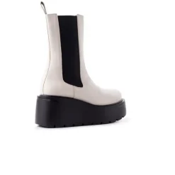 Chelsea|Ankle Boots-L'INTERVALLE Indiana Off White Leather
