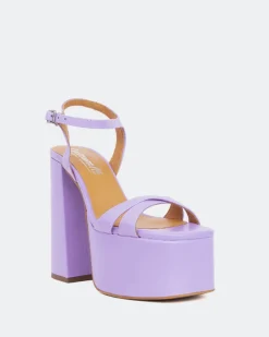 Platform-L'INTERVALLE Ives Purple Leather