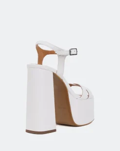 Platform-L'INTERVALLE Ives White Leather
