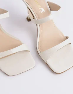 Mid Heels|Mules-L'INTERVALLE Jandira Off White Naplack