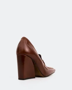 Loafers-L'INTERVALLE Jardins Chestnut Leather