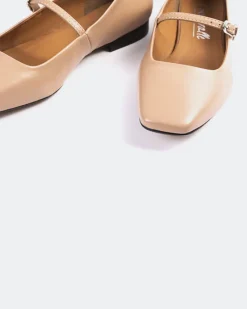 Mary-jane|Ballerinas-L'INTERVALLE Jaria Nude Leather