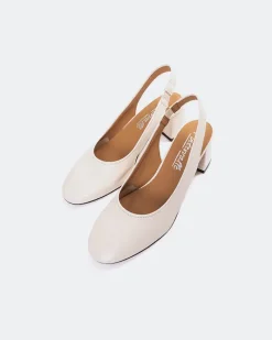 Slingbacks-L'INTERVALLE Jarotes Off White Leather
