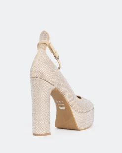 Platforms-L'INTERVALLE Jayne, Camel Suede/Suède Chameau