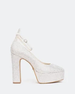 Platforms-L'INTERVALLE Jayne, Off White Suede/Suède Blanc cassé