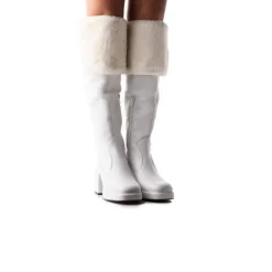 Tall Boots-L'INTERVALLE Jesse White Leather
