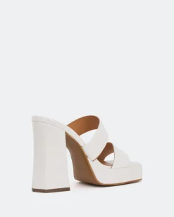 Platform-L'INTERVALLE Jinx Off White Leather/Cuir Blanc Cassé