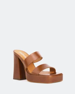 Platform-L'INTERVALLE Jinx Tan Leather/Cuir Ocre