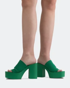 Platform-L'INTERVALLE Jourdan Green Lycra