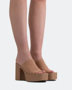 Platform-L'INTERVALLE Jourdan Nude Lycra
