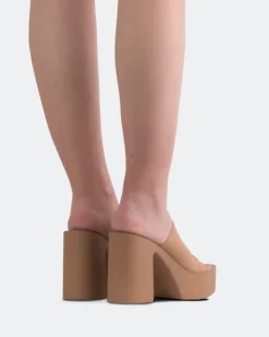 Platform-L'INTERVALLE Jourdan Nude Lycra