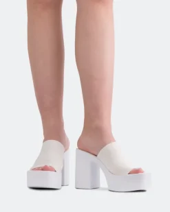 Platform-L'INTERVALLE Jourdan White Lycra