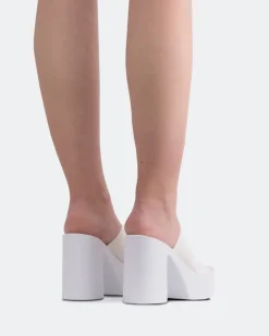 Platform-L'INTERVALLE Jourdan White Lycra