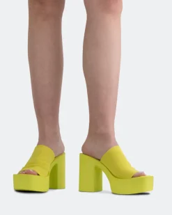 Platform-L'INTERVALLE Jourdan Yellow Lycra