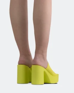 Platform-L'INTERVALLE Jourdan Yellow Lycra