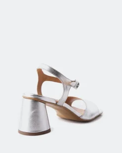 Mid Heels-L'INTERVALLE Kalona Silver Metal