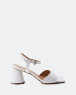 Mid Heels-L'INTERVALLE Kalona White Leather