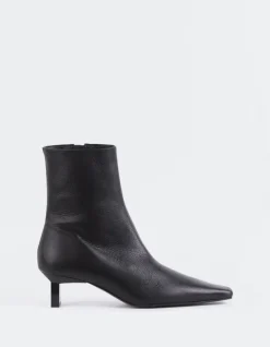 Ankle Boots-L'INTERVALLE Karylle Black Leather