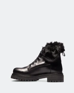 Ankle Boots-L'INTERVALLE Kawasaki Black Leather