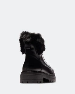 Ankle Boots-L'INTERVALLE Kawasaki Black Leather