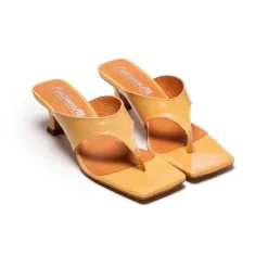 Mid Heels|Mules-L'INTERVALLE Khalo Nude Leather