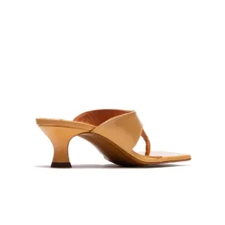 Mid Heels|Mules-L'INTERVALLE Khalo Nude Leather