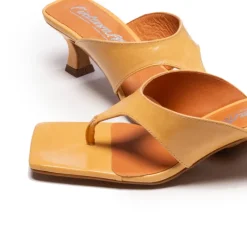 Mid Heels|Mules-L'INTERVALLE Khalo Nude Leather