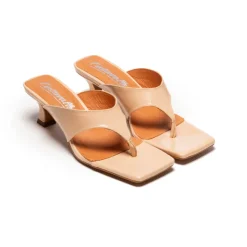 Mid Heels|Mules-L'INTERVALLE Khalo Rose Leather