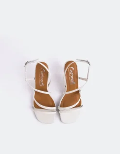 Strappy|Mid Heels-L'INTERVALLE Kowsky Off White Leather