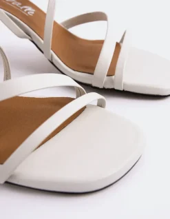Strappy|Mid Heels-L'INTERVALLE Kowsky Off White Leather