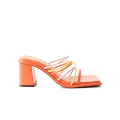 Mid Heels|Mules-L'INTERVALLE Larisa Coral Multi Leather