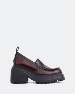Loafers-L'INTERVALLE Legend Burgundy