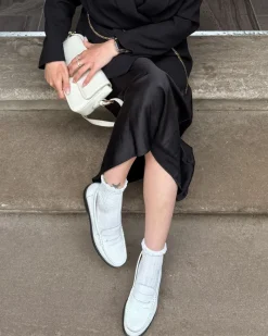 Loafers-L'INTERVALLE Lettine Off White Naplack Leather
