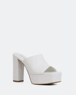 Platform-L'INTERVALLE Leva White Leather