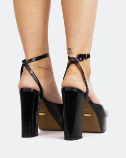 Platform-L'INTERVALLE Levita Black Naplack
